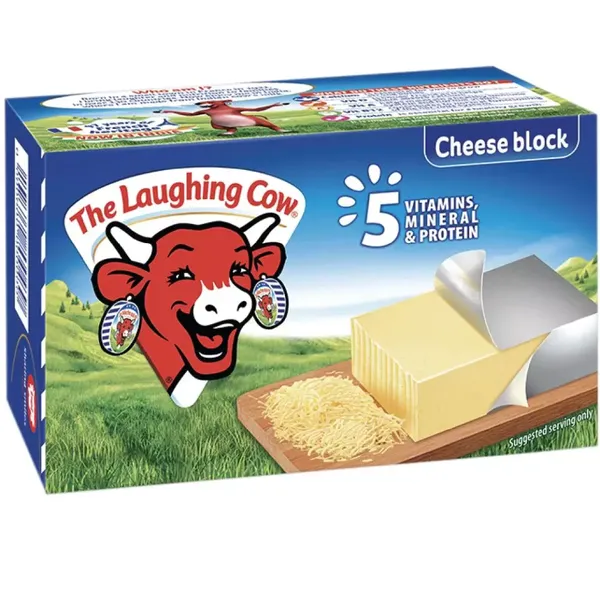 THE LAUGHING COW CHEESE BLOCK 200GM