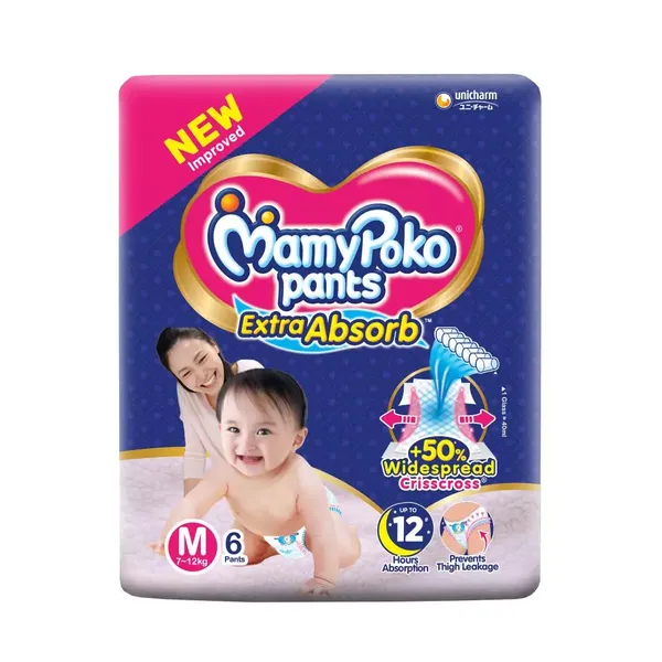 MAMY POKO PANT M 6PC