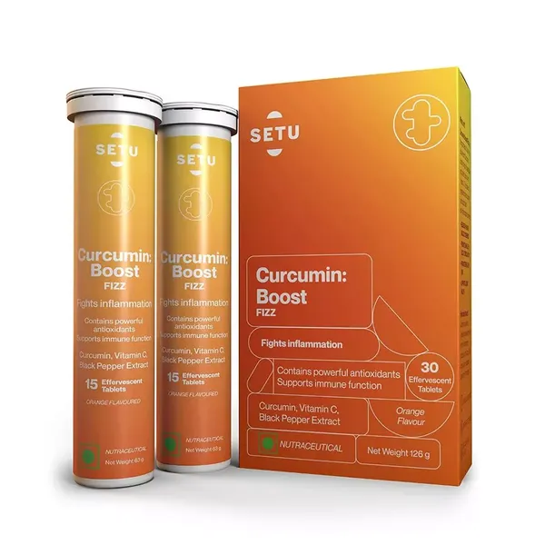 SETU CURCUMIN BOOST FIZZ 30TAB