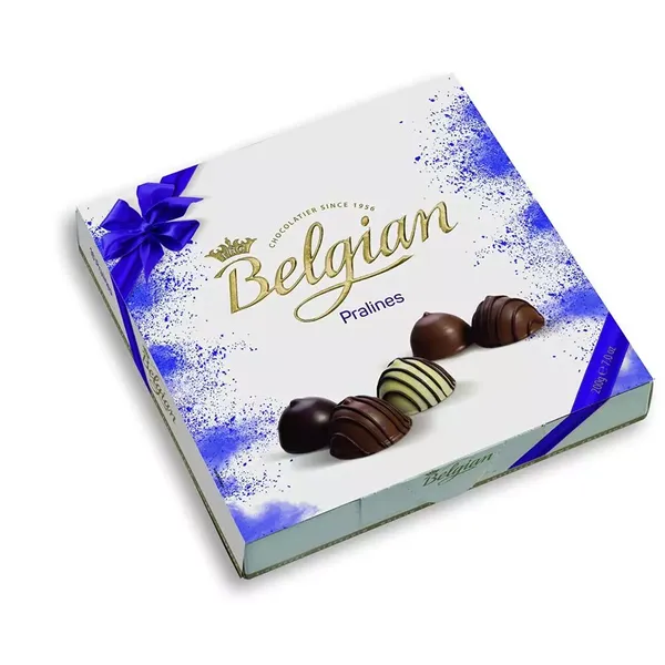 THE BELGIAN CHOC PRALINES ASSORT 200GM