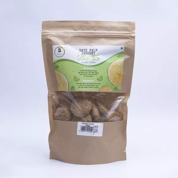 ADYA  MULTIGRAIN COCONUT COOKIES 250GM