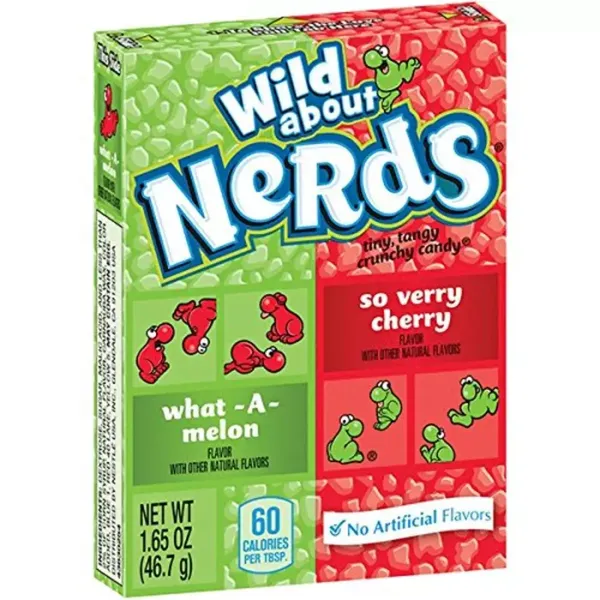 WONKA CANDIES NERDS WATERMELON 46.7G