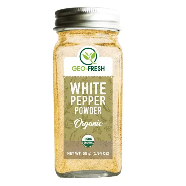 GEO-FRESH  WHITE PEPPER POWDER 55GM