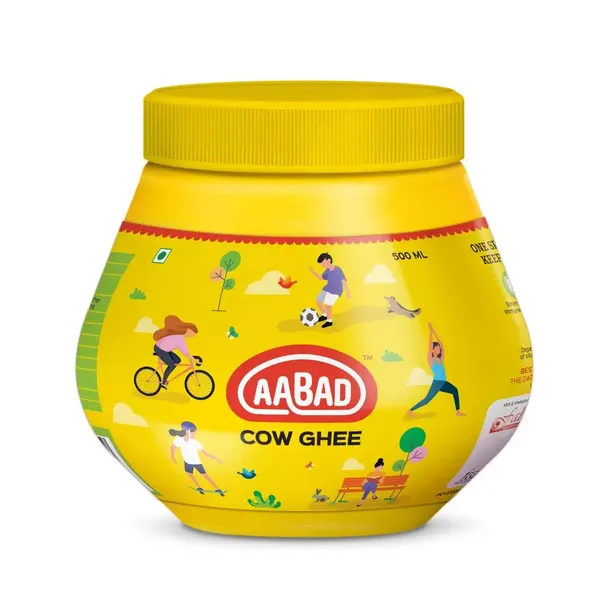 AABAD COW GHEE  JAR PACK 500ML