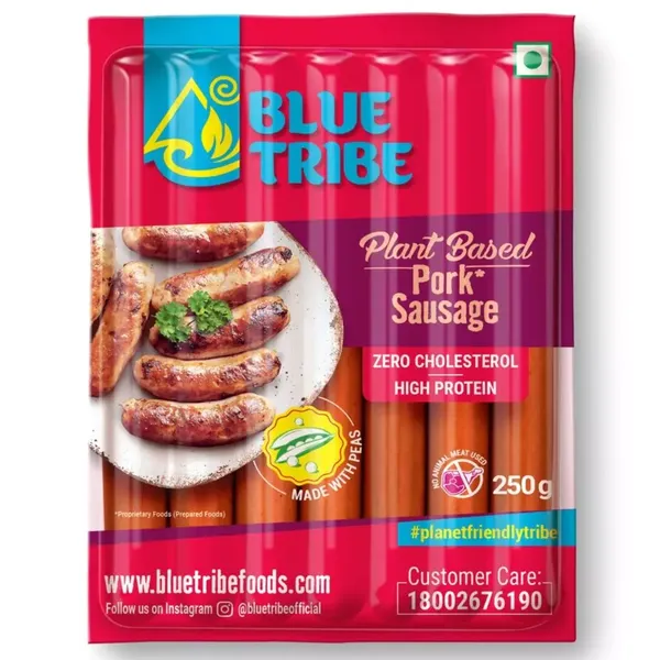 BLUE TRIBE PORK SAUSAGE 250G