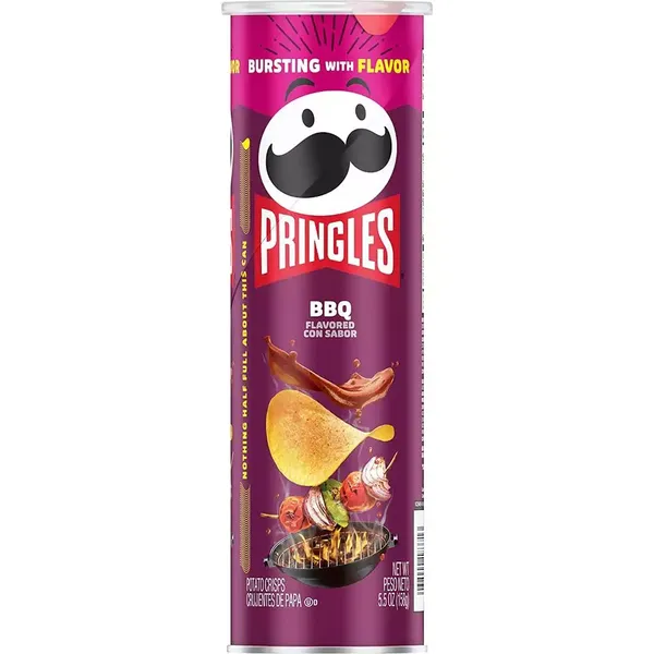 PRINGLES CHIPS MEMPHIS BBQ 158GM I