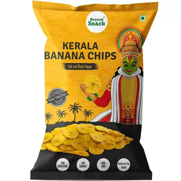 BEYOND SNACK BANANA BLACKSALTCHIPS 95GM