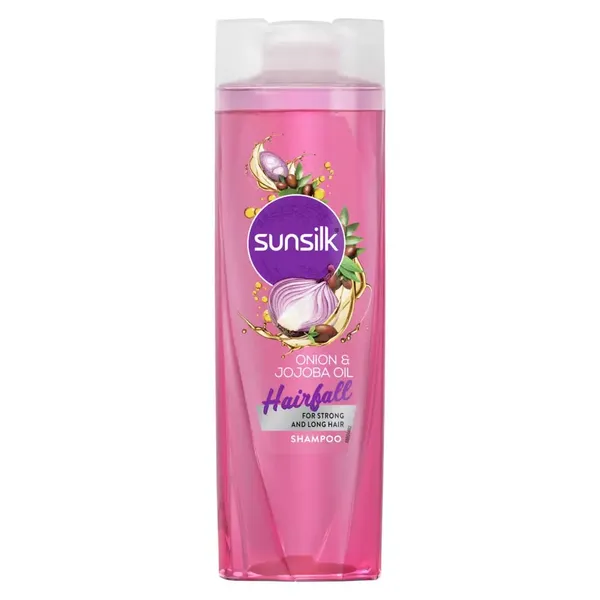 SUNSILK SHMP ONION & JOJOBA OIL HR/FALL 370ML