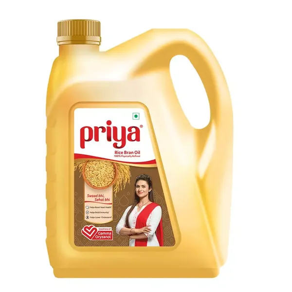 PRIYA RICEBRAN 5 LTR JAR