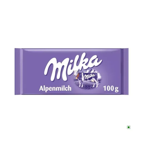 MILKA CHOC ALPINE MILK BAR 100GM