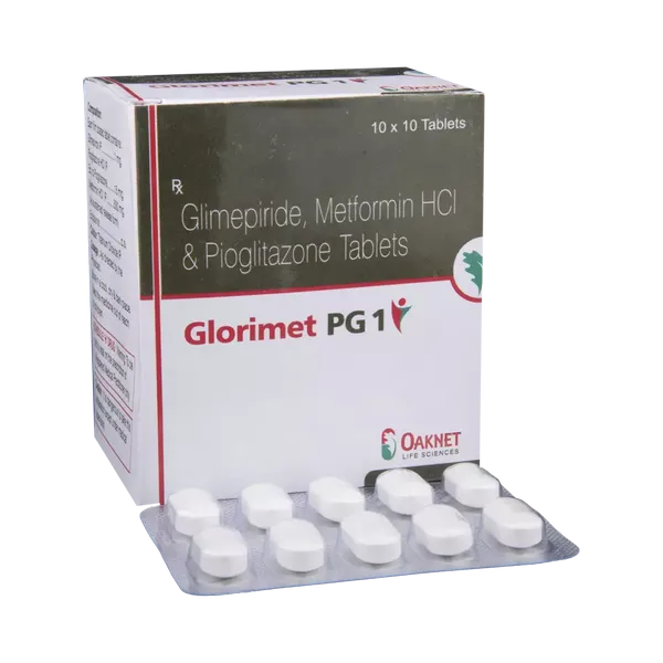 GLORIMET-PG 1MG 10TAB