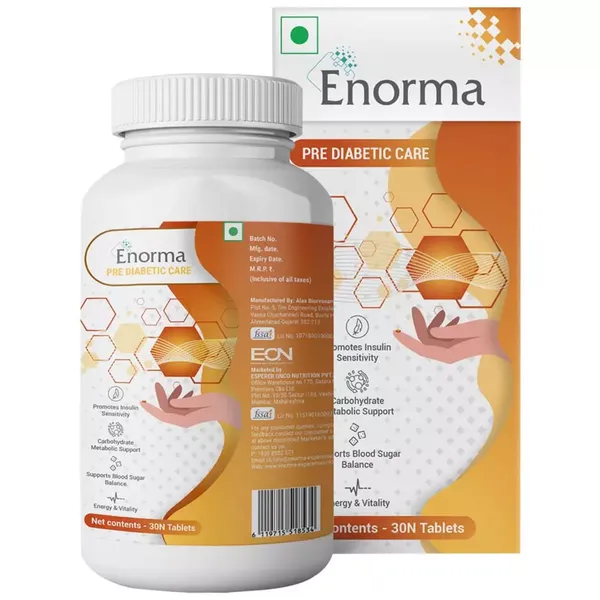 ENORMA PREDIABETIC CARE 30TAB