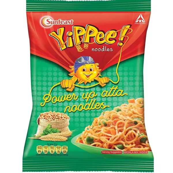 SUNF YIPPEE ATTA NOODLE MASALA 70GM