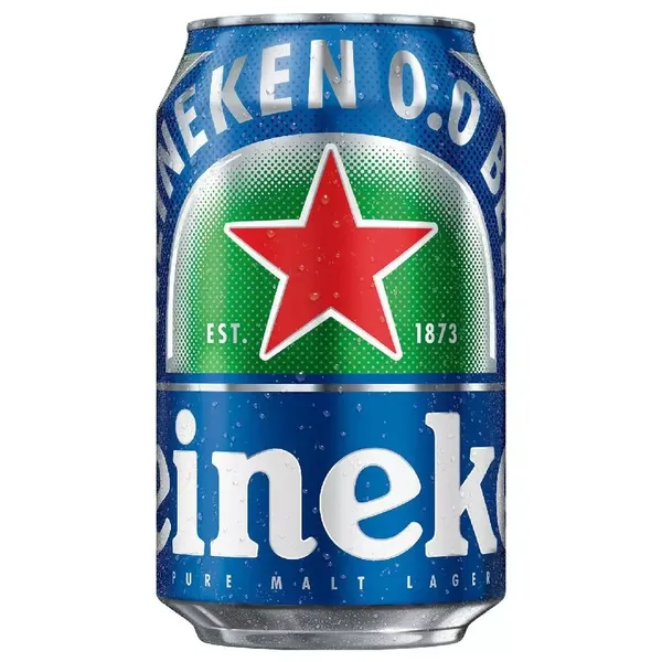 HEINEKEN 0.0% NON ALCOHOLIC BEER 330ML