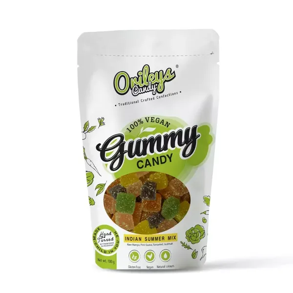 ORLEYS GUMMY CANDY MIX CUBES 100GM