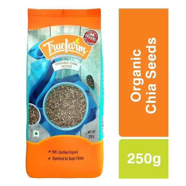 TRUEFARM ORGANIC CHIA SEEDS 250GM