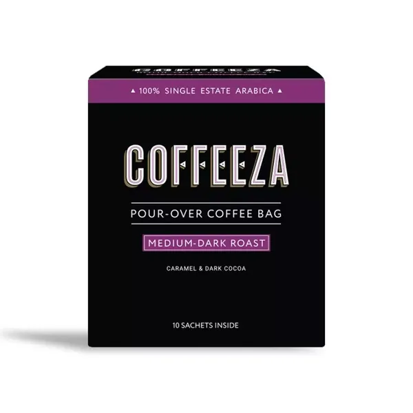 COFFEEZA MEDIUM ROAST COFFEE 10BAGS