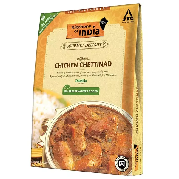 KITCHENS OF INDIA RTE CHIC CHETTINAD 285G