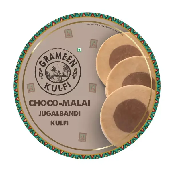 GRAMEEN JUGALBANDI KULFI CHOCO-MALAI 3X90ML