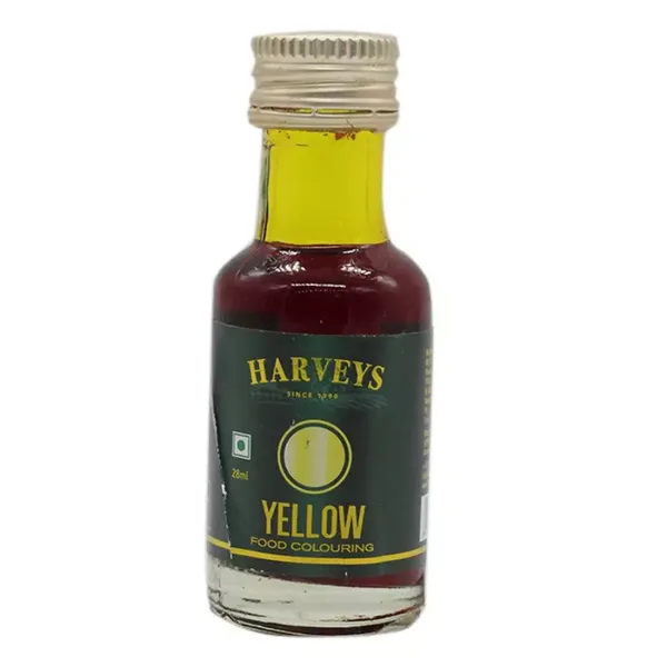 HARVEYS FOOD COLOUR YELLOW 28ML