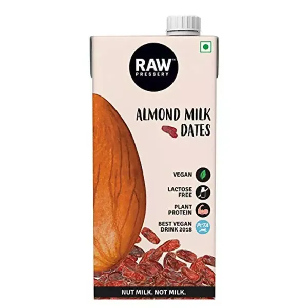 RAW PRESSERY ALMOND MILK DATE 1LTR