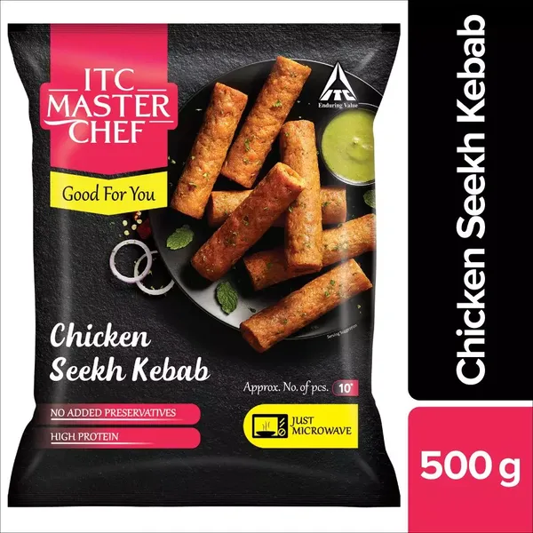 ITC MASTER CHEF CHI SEEKH KEBAB 500G