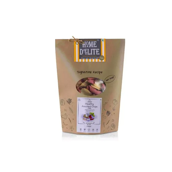 HOME DELITE HEALTHY ASSORTED CHIPS 110GM