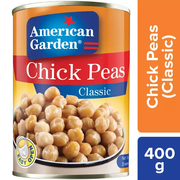 AMERICAN GARDEN CHICK PEAS 400GM