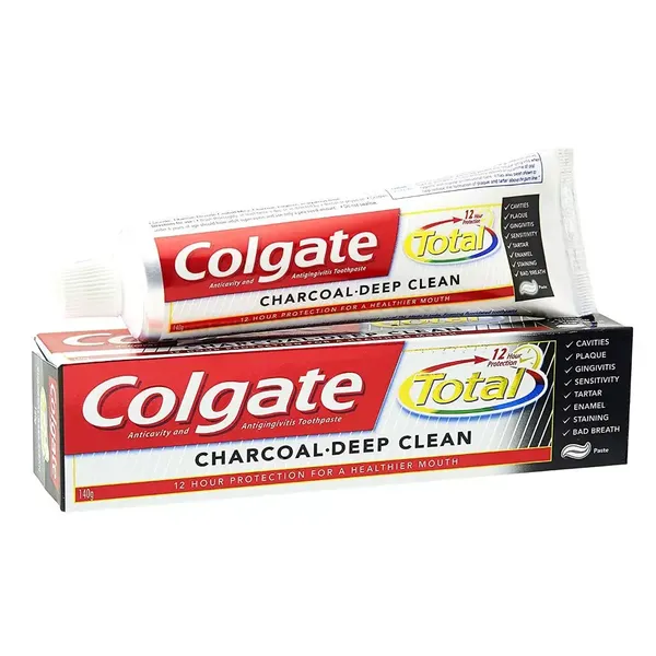 COLG T/PASTE TOTAL CHARCOAL 70GM