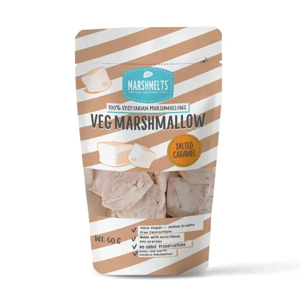  MARSHMELTS MARSHMALLOW SALTED CARAMEL 60G