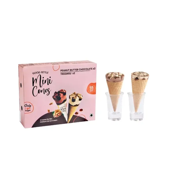 GOOD FETTLE I/C DIVINE TWINS MINI CONES 4PC