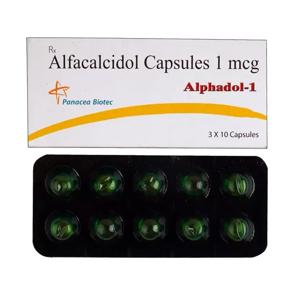 ALPHADOL 1MG 10CAP