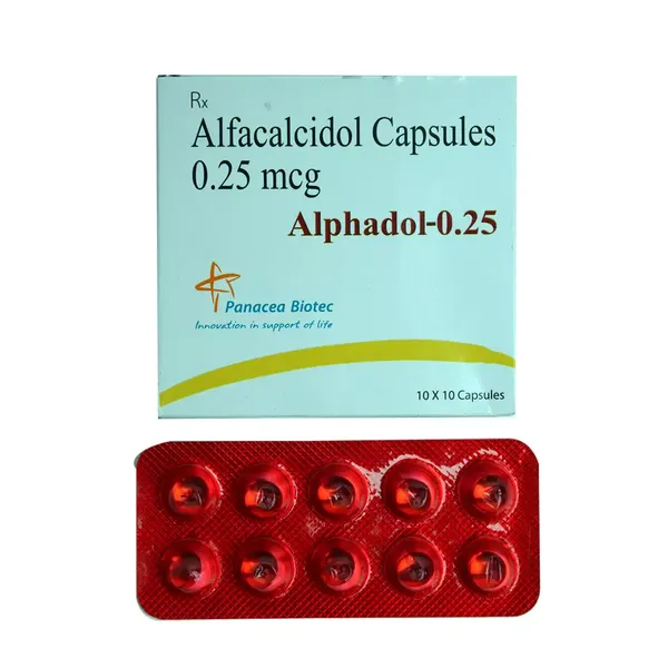 ALPHADOL 0.25MCG 10CAP