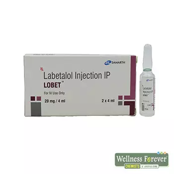 LOBET 20MG INJ 4ML AMP