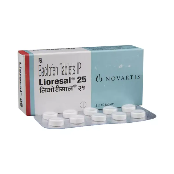 LIORESAL 25MG 10TAB