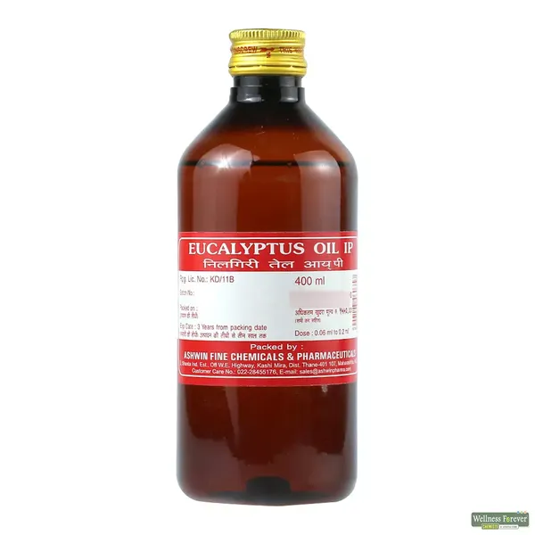 EUCALYPTUS OIL ASHWIN 400ML