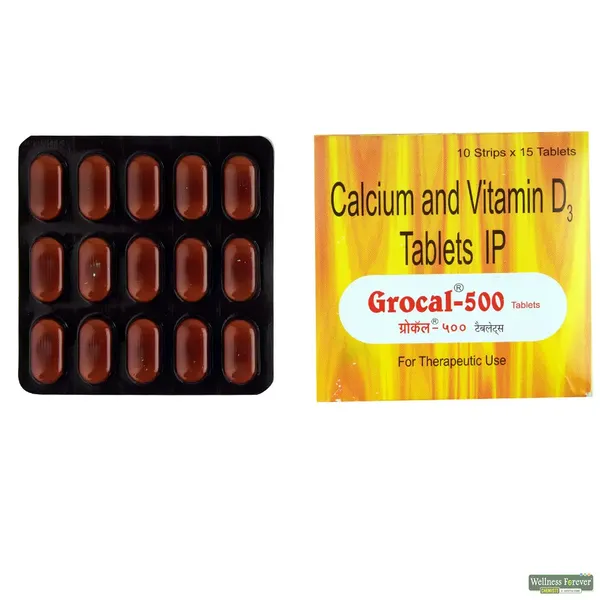 GROCAL 500MG 15TAB