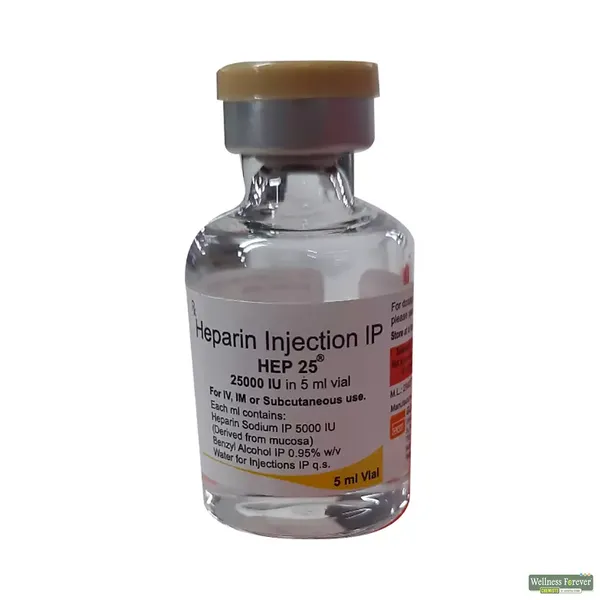 HEP 25MG INJ 5ML VIAL