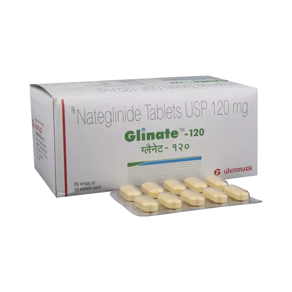 GLINATE 120MG 10TAB