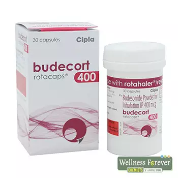 BUDECORT 400 ROTACAP 30CAP