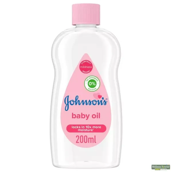 JJ BABY OIL 200ML