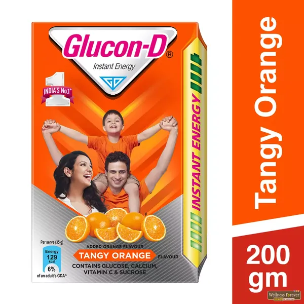 GLUCON D PWDR ORANGE REF 200GM