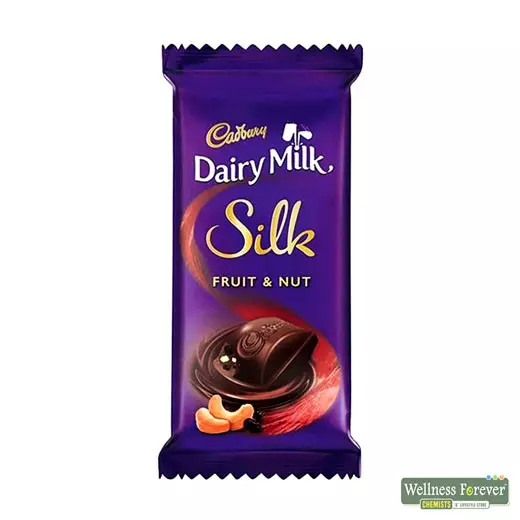 CADB CHOC SILK FRUIT/NUT 55GM