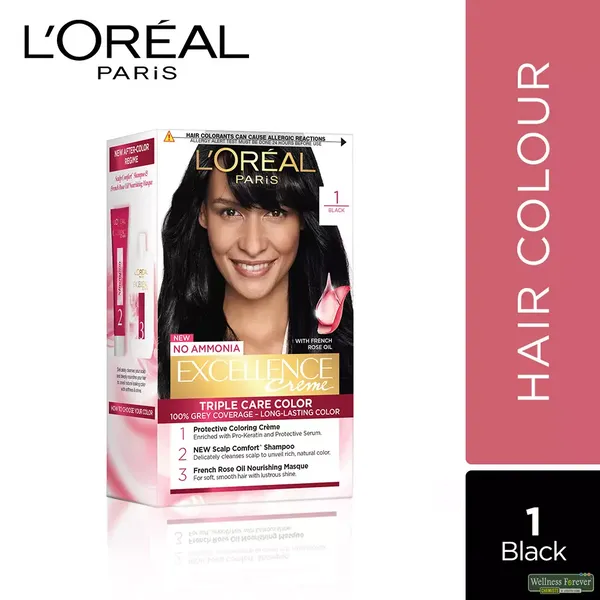 LOREAL HR/COLOR EXCE BLACK 1 1PC