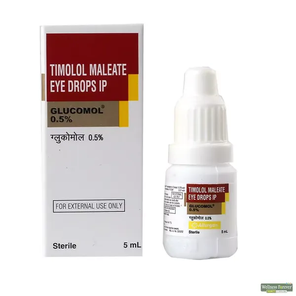 GLUCOMOL 0.5% E/DROP 5ML