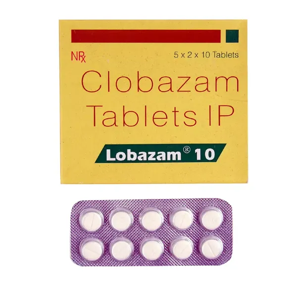 LOBAZAM 10MG 10TAB