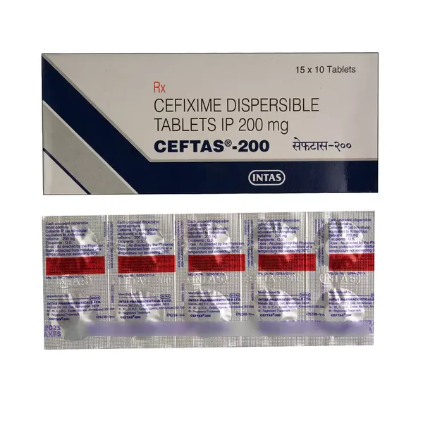 CEFTAS 200MG 10TAB