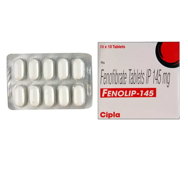 FENOLIP 145MG 10TAB