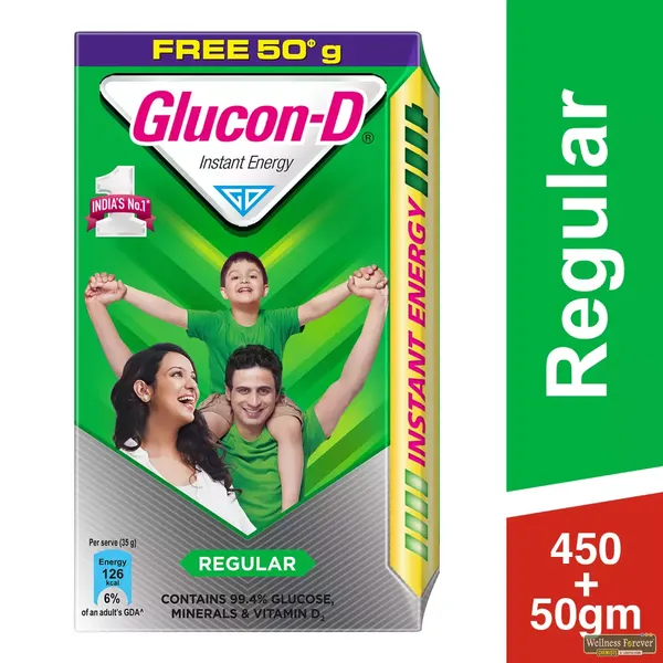 GLUCON D PWDR ORIGINAL REF 500GM