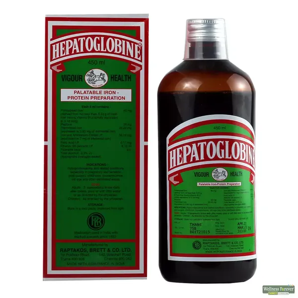 HEPATOGLOBINE SYP 450ML